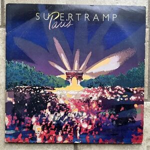 SUPERTRAMP: LIVE IN PARIS (1980 A&M Records SP-6702 LP) 2-RECORD SET FABULOUS‎